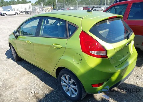 2012 Ford Fiesta Se из США, поврежденный, VIN 3FADP4EJXCM180259